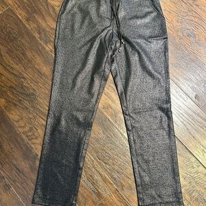 Joseph Ribkoff Black Shimmer Pants